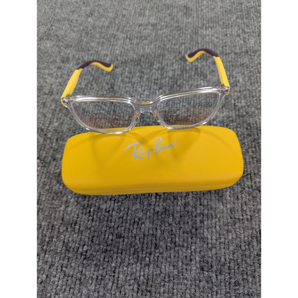 Ray-Ban RB 1605 3868 Clear Yellow Purple Eyeglass Frames with Case 49-16-130